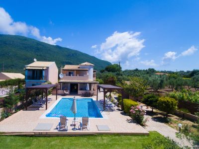 Ferienhaus Villa Phaethon auf Korfu Corfu Kanouli Pool Direkte Strandnhe