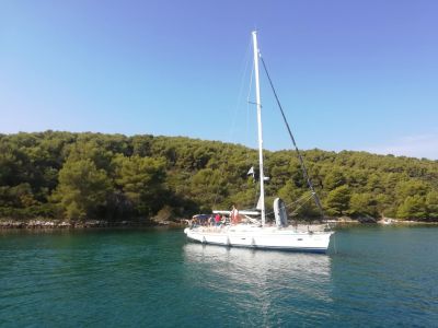 Sommer Segelurlaub an der kroatischen Kste