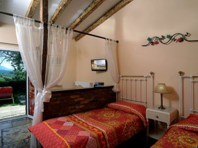 Zweibettzimmer Appartement Villa Fundana