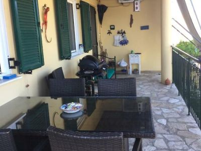 Balkon Villa Sunblest Korfu-Urlaub