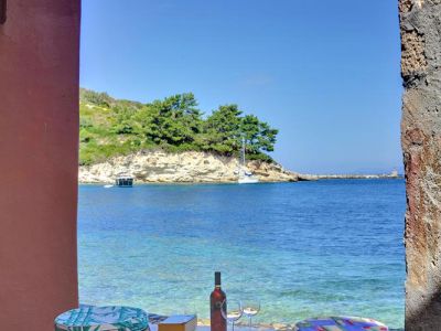 Paxos Corfu Ferienhaus Urlaub Loggos Gaios 