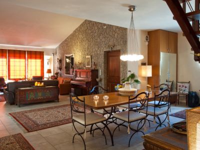 Villa Gaia Luxus-Wohnzimmer Korfu Korrision Lake