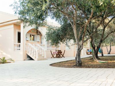 Ferienhaus Kuria auf Korfu Garten
