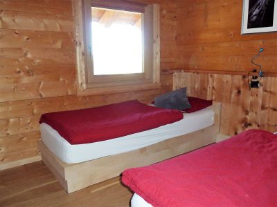 ein 2-Bett-Zimmer mit eigener DU/WC im Rifugio Orestes Htte