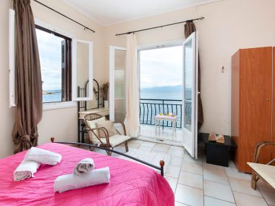 Ferienhaus Mermaid auf Paxos Schlafzimmer