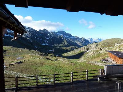 Etappenunterkunft Rifugio Orestes Htte bei Bergwandern im Aostatal